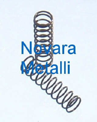 1 pz diametro filo 3mm molla a compressione nera molla in